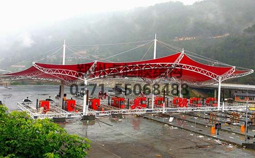巴中光霧山關壩收費站膜結(jié)構(gòu)