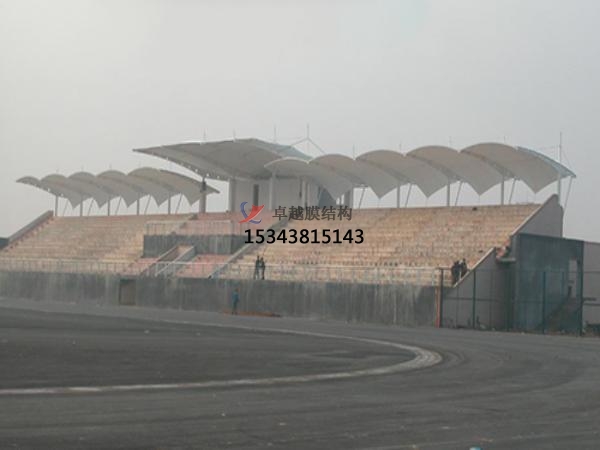 黎城<font color='red'>膜結構看臺</font>雨棚設計施工安裝