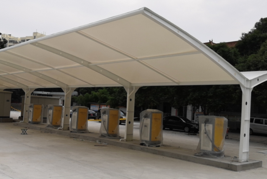 充電樁車(chē)棚翻新方案怎么做？